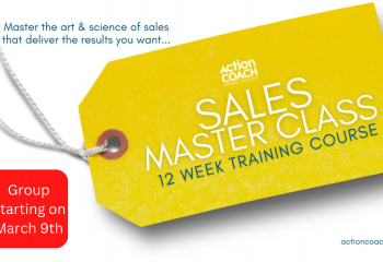 sales training flyer
